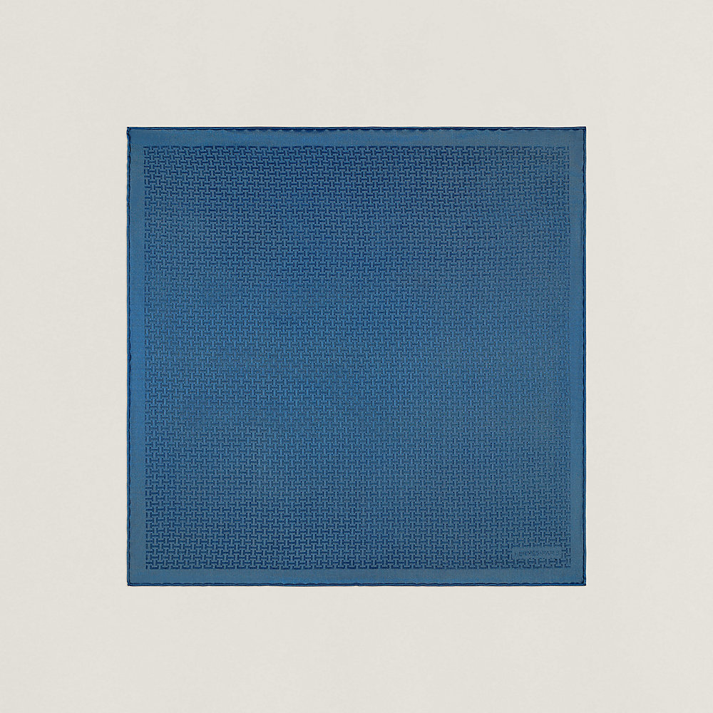 Upside Down pocket square 45 Hermès Australia